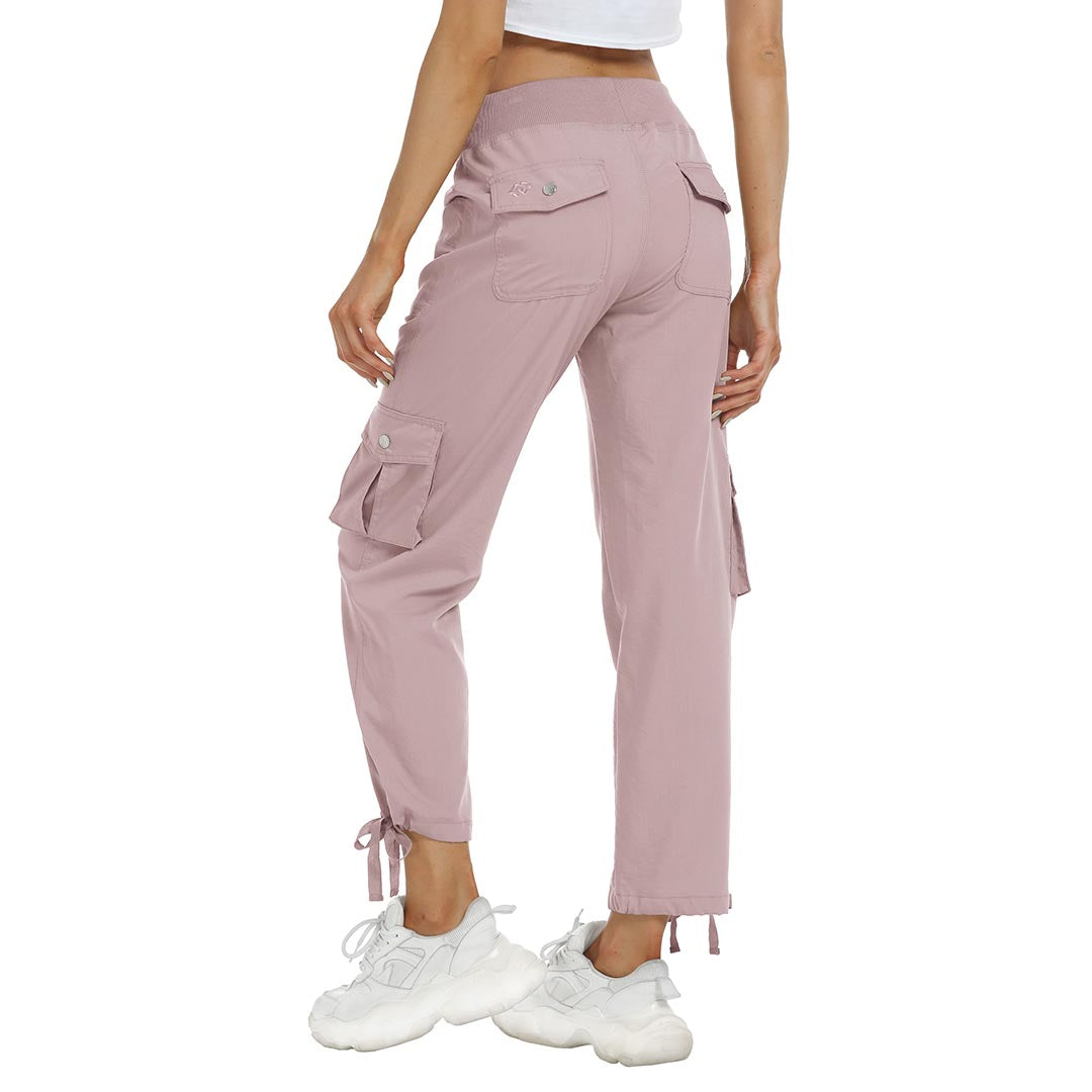 Women's lightweight quick-drying outdoor capri pants