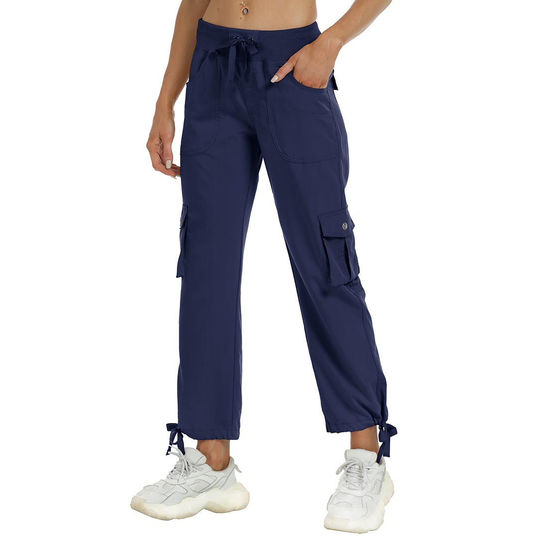 Women's lightweight quick-drying outdoor capri pants