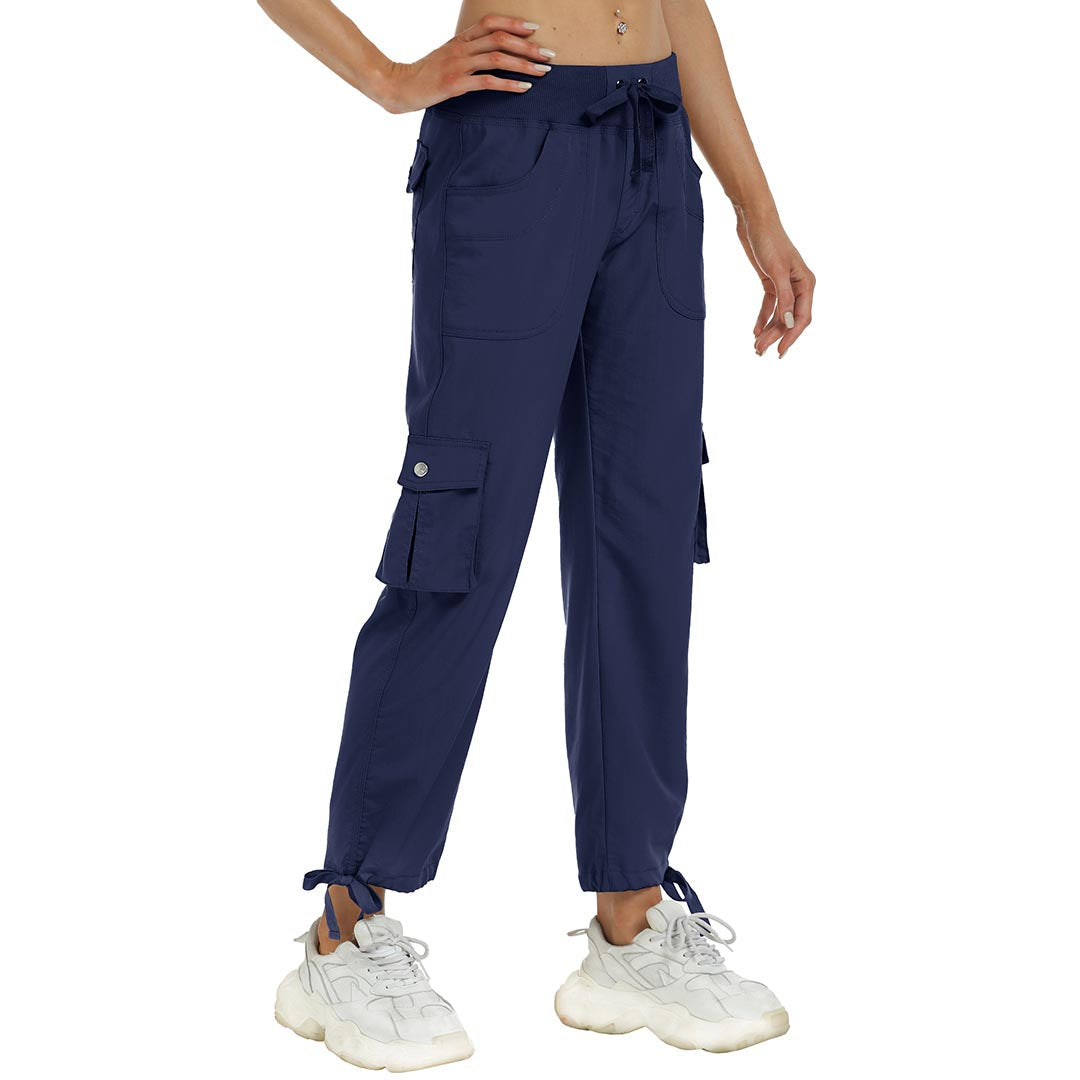 Women's lightweight quick-drying outdoor capri pants