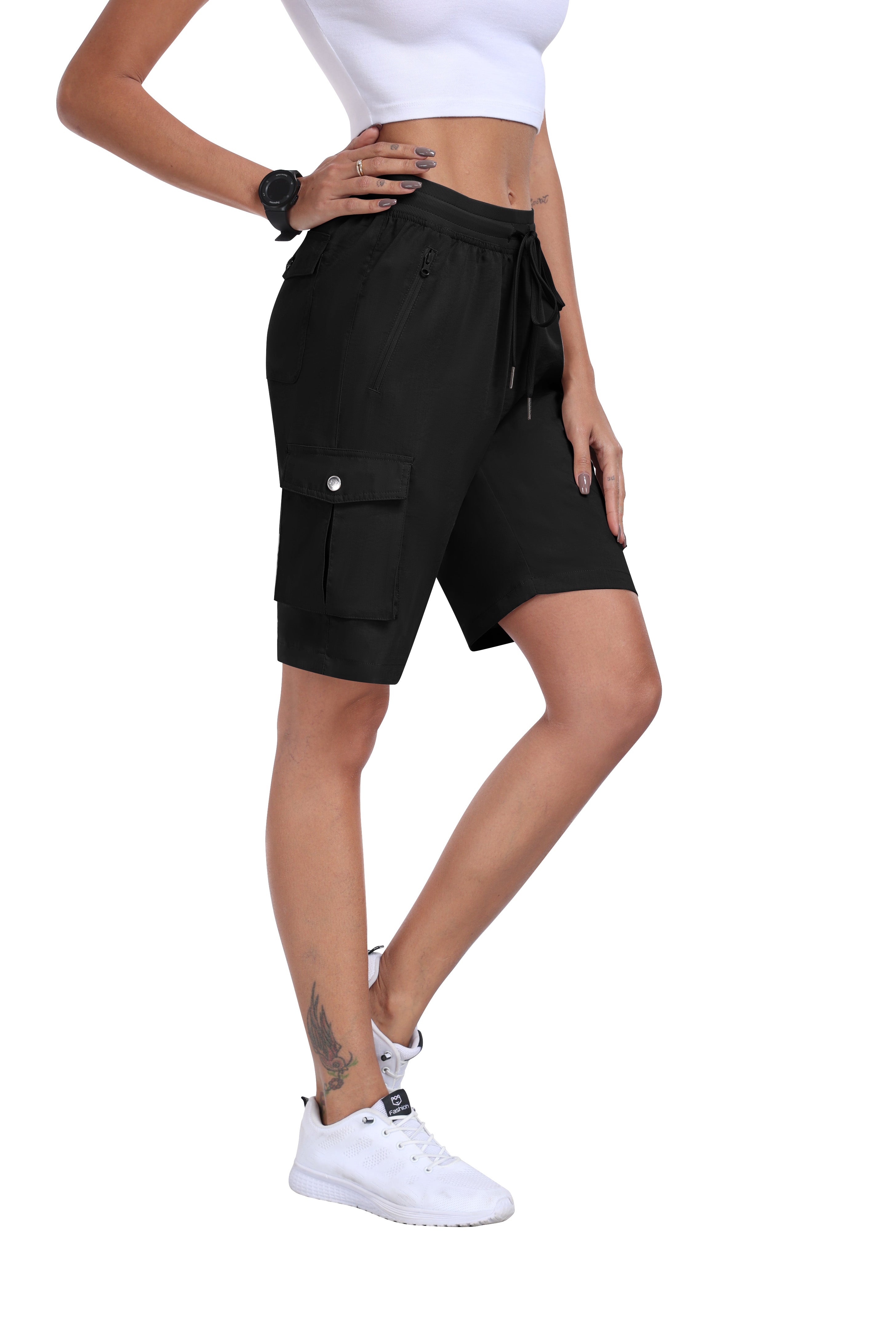 Women's lightweight quick-drying outdoor hiking shorts