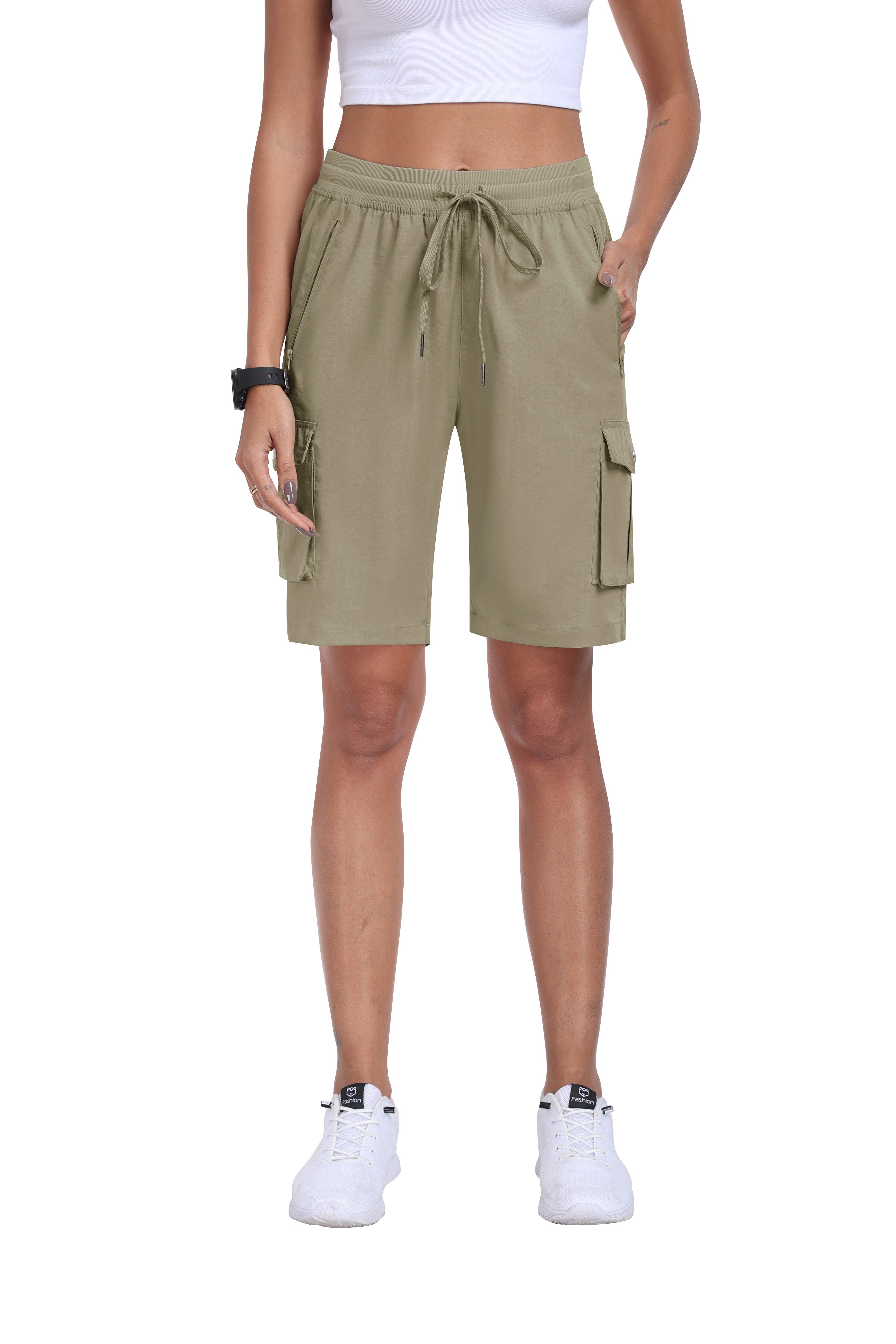 Women's lightweight quick-drying outdoor hiking shorts