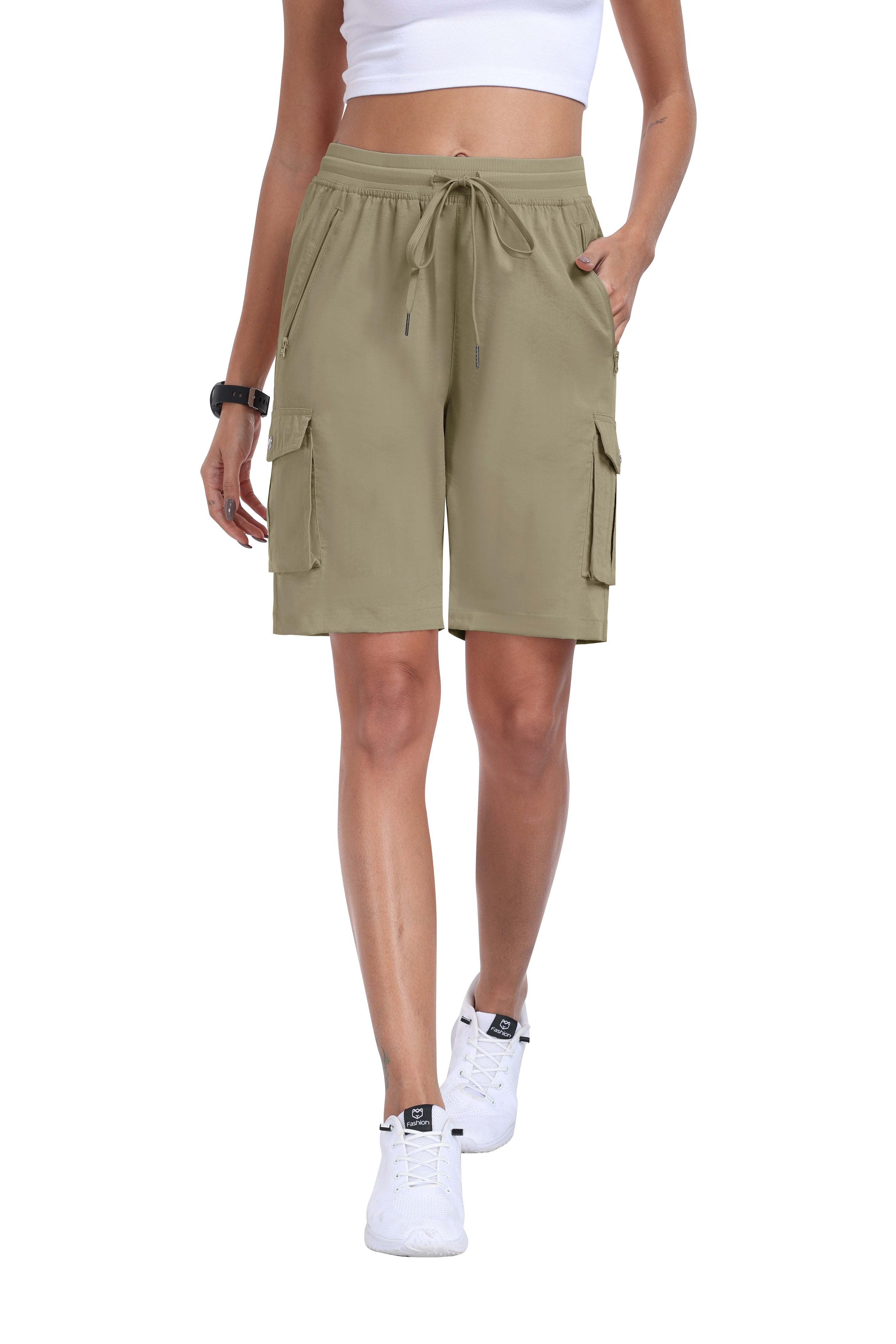 Women's lightweight quick-drying outdoor hiking shorts