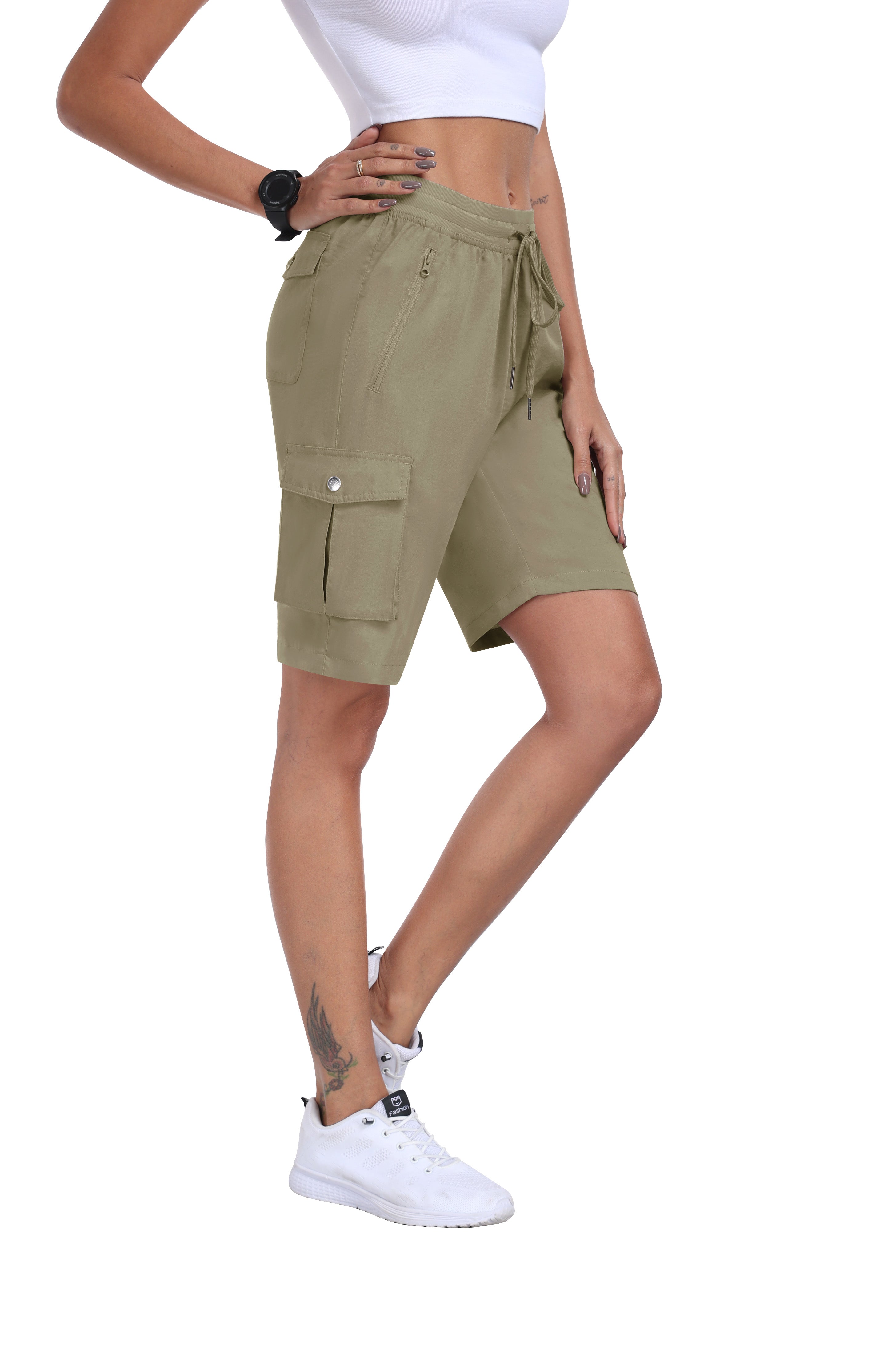 Women's lightweight quick-drying outdoor hiking shorts