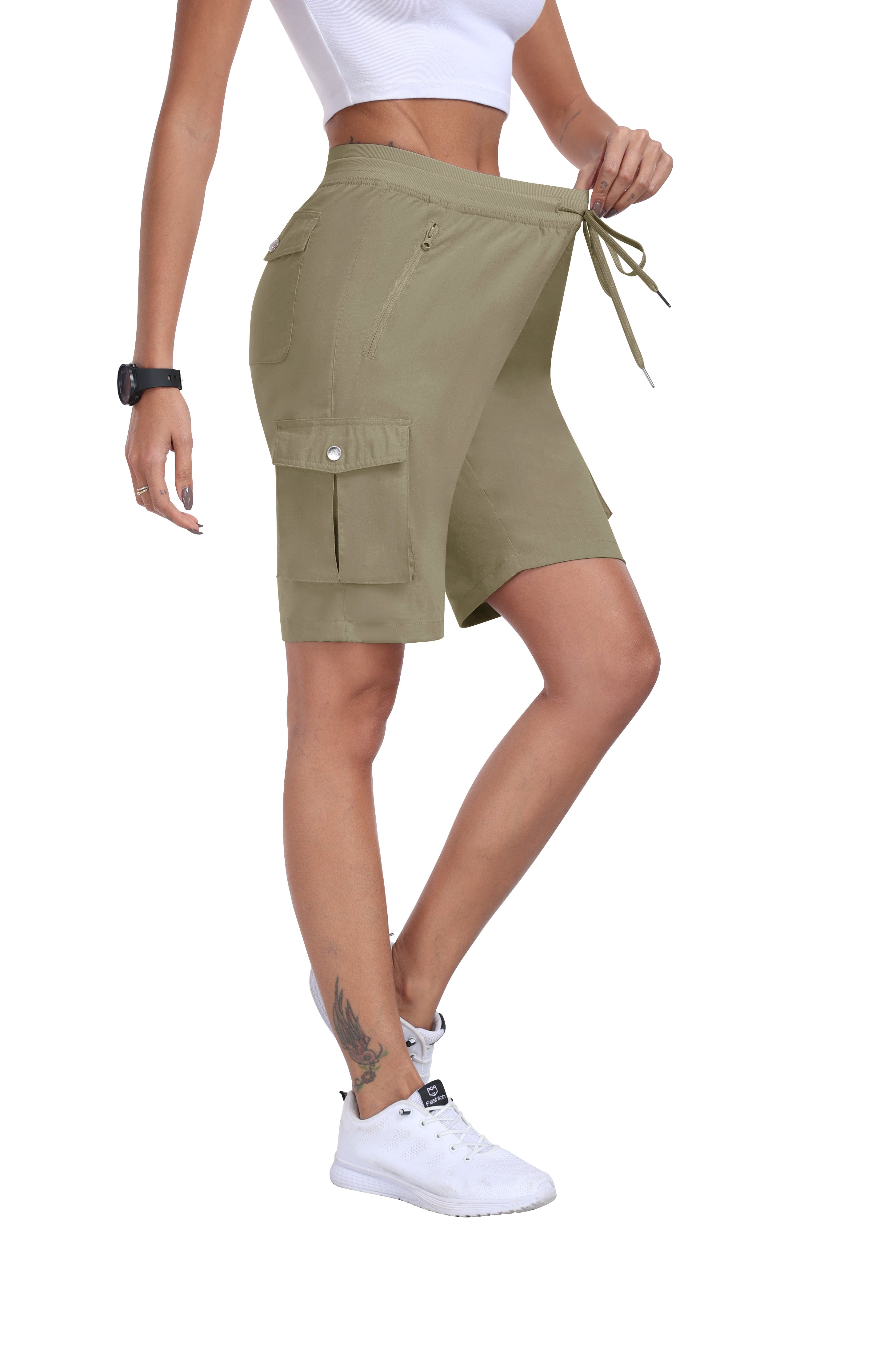 Women's lightweight quick-drying outdoor hiking shorts