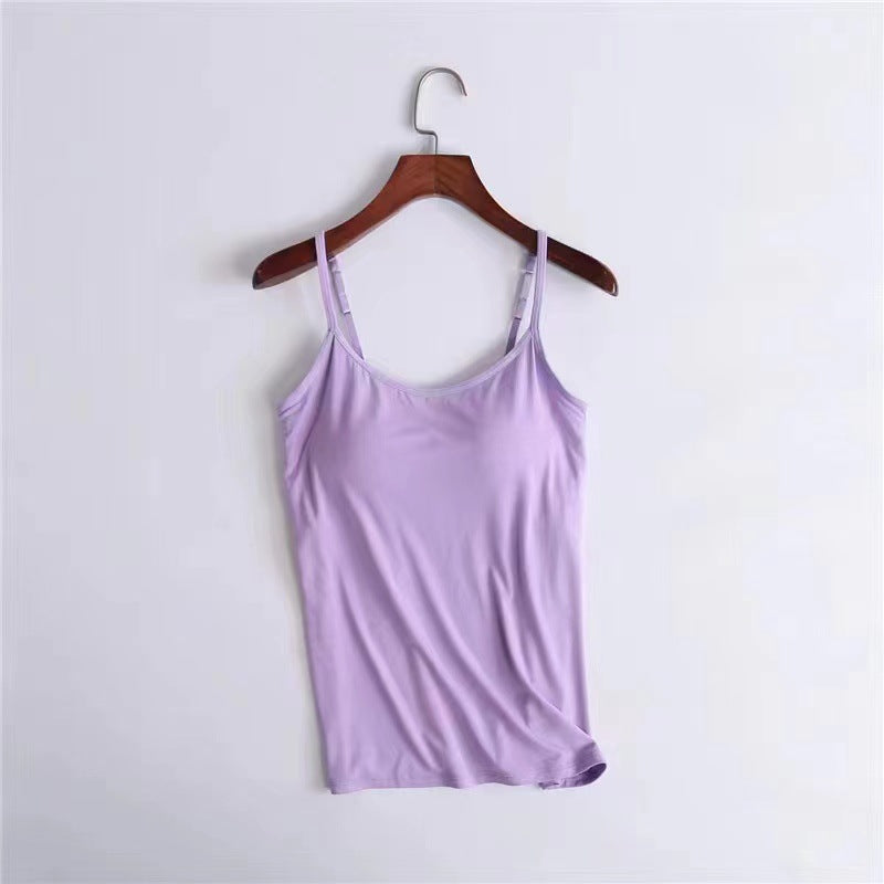 Tank top yoga sports bra