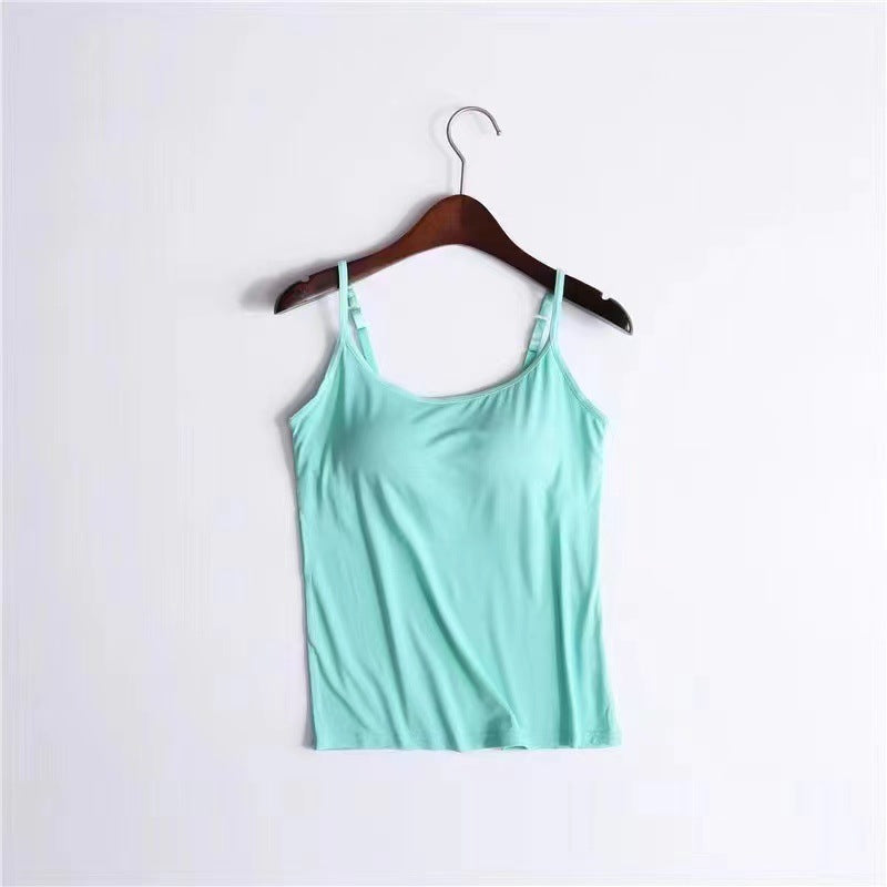 Tank top yoga sports bra