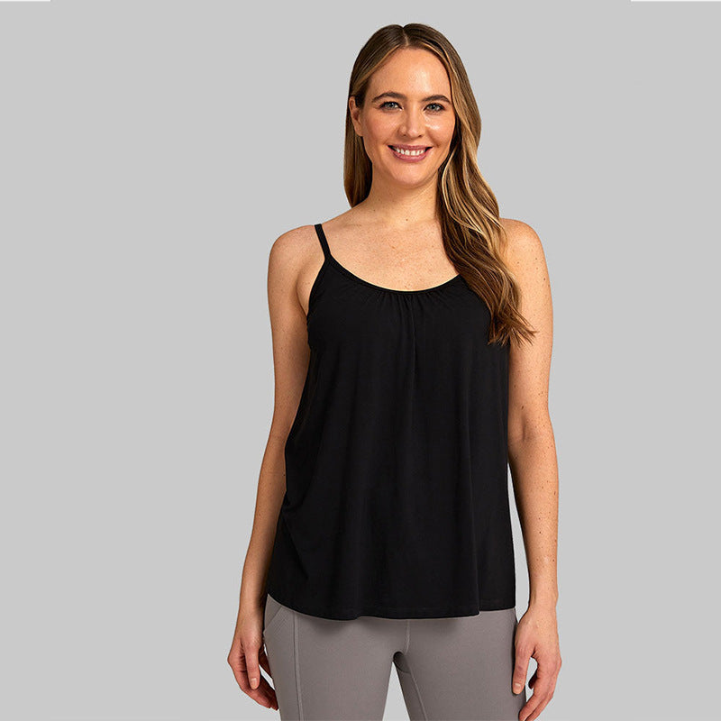 Tank top yoga sports bra