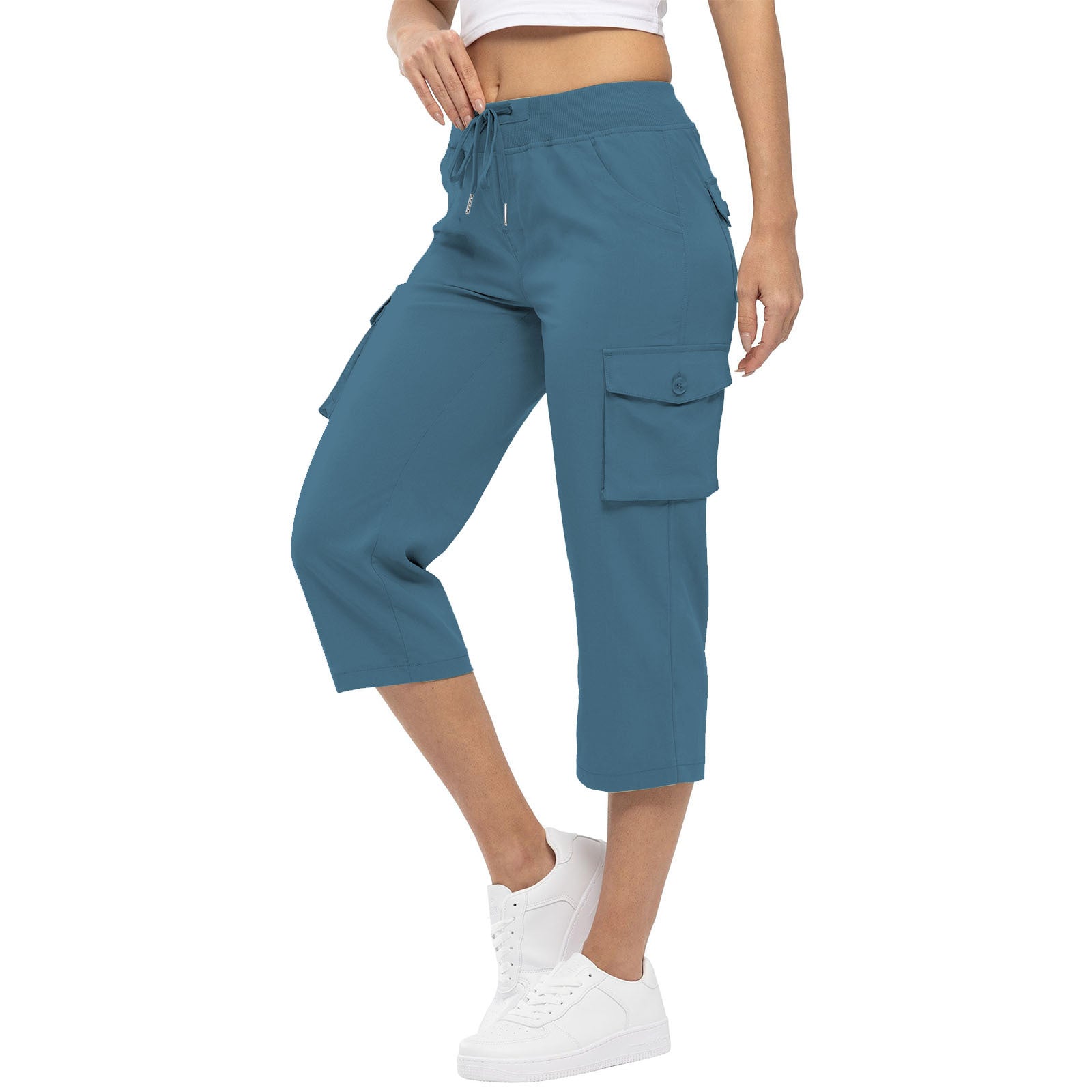 Women's Outdoor Lightweight Cargo Capris Pants