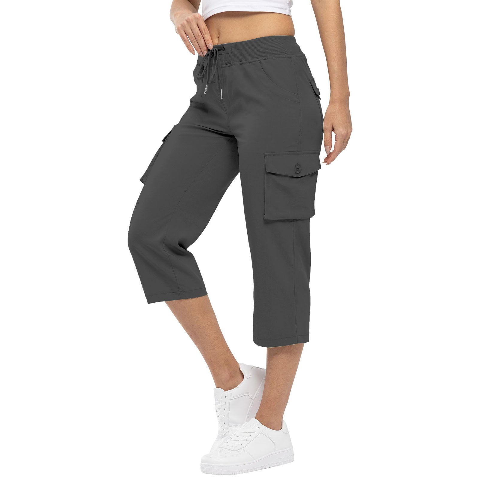 Women's Outdoor Lightweight Cargo Capris Pants