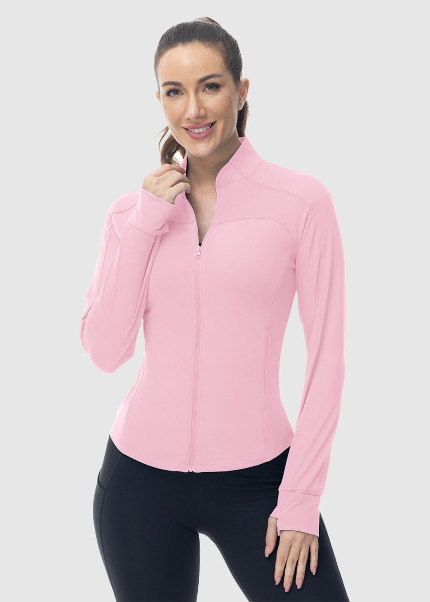 Women's Lightweight Full Zip Tight Mid Layer