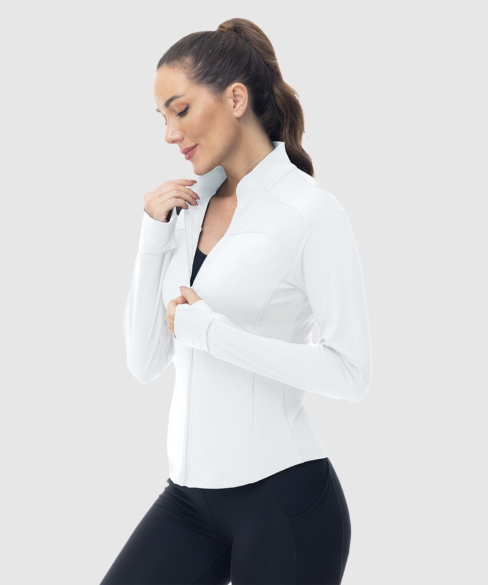 Women's Lightweight Full Zip Tight Mid Layer