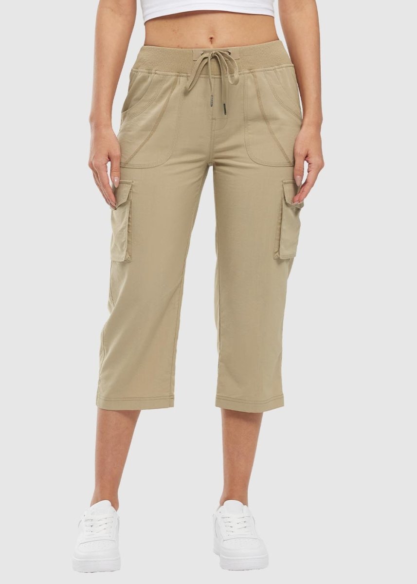 Women's Outdoor Lightweight Cargo Capris Pants