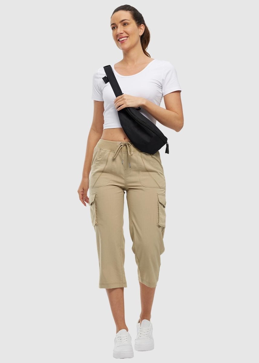 Women's Outdoor Lightweight Cargo Capris Pants