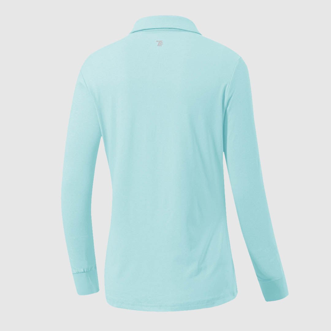 Women's Quick Dry Long Sleeve Polo Shirt