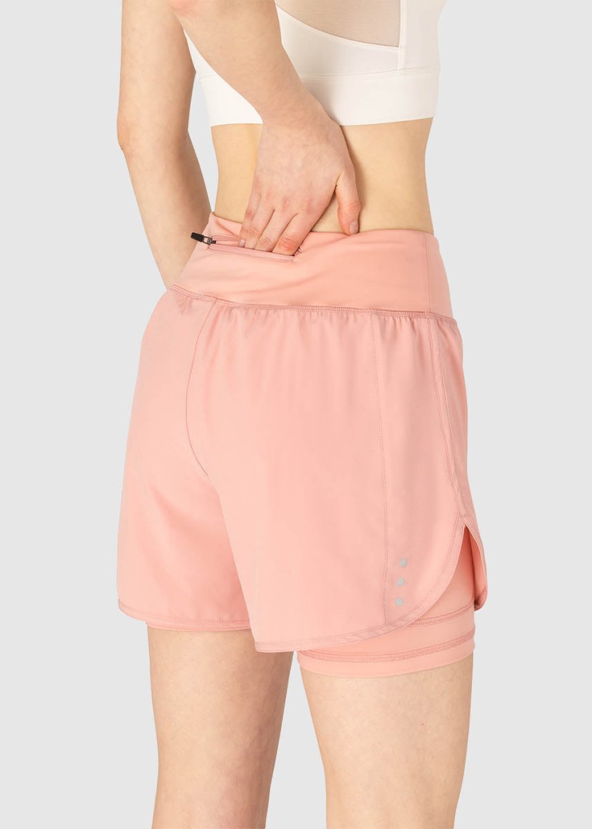 Women's Quick Dry Running Shorts With Liner